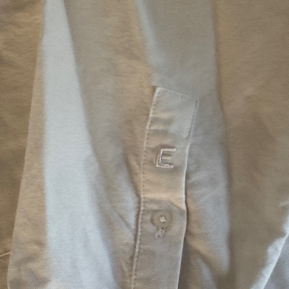 Everlane Organic Cotton Oxford Shirt in White L - Picture 10 of 14